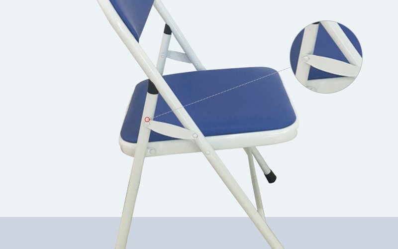 Dongxin furniture-Foshan Folding Chair and Training Chair With Pu Leather-8