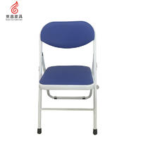 Foshan Folding Chair Training Chair With PU leather ZD22A