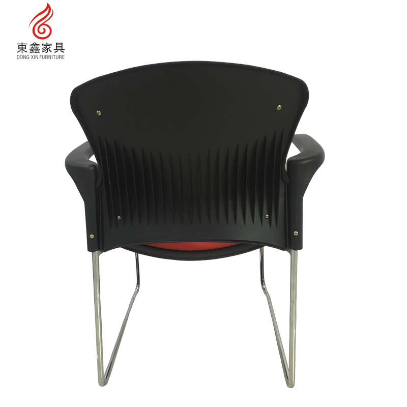 Dongxin furniture-Comfortable Plastic Arm Chair, stackble office chair factory-1