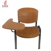 High Quality Wooden School Chair Student Chair With Writing Pad CA02