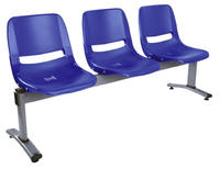 3-Seater Public Waiting Plastic Airport Chair